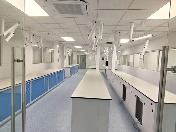 全鋼實驗臺高端實驗臺藍色 全鋼高端實驗臺