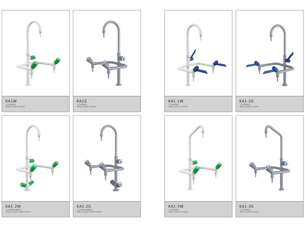 化驗室肘式三口龍頭 化驗室三口龍頭